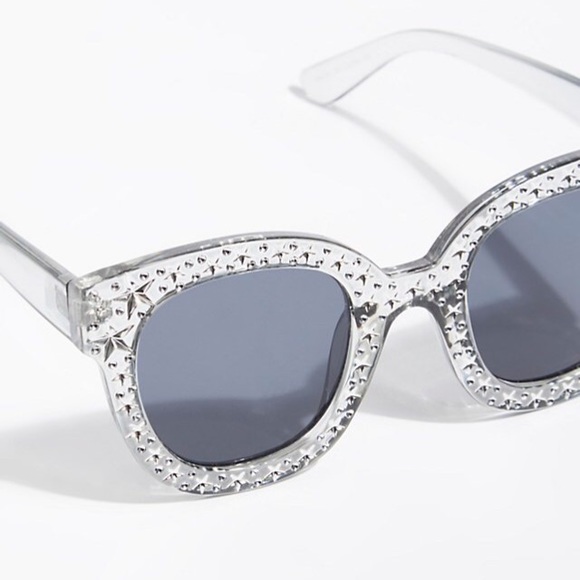 Stargazer SUNGLASSES Sunnies Star Stud Cateye NEW - Picture 5 of 6